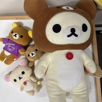 리락쿠마 봉제 인형 세트