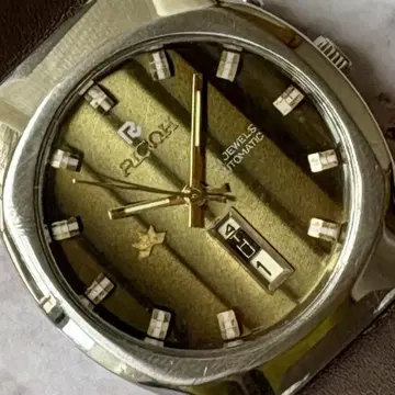 RICOH 자동 감기 손목시계 골드 오버홀 완료 앤티크 70S