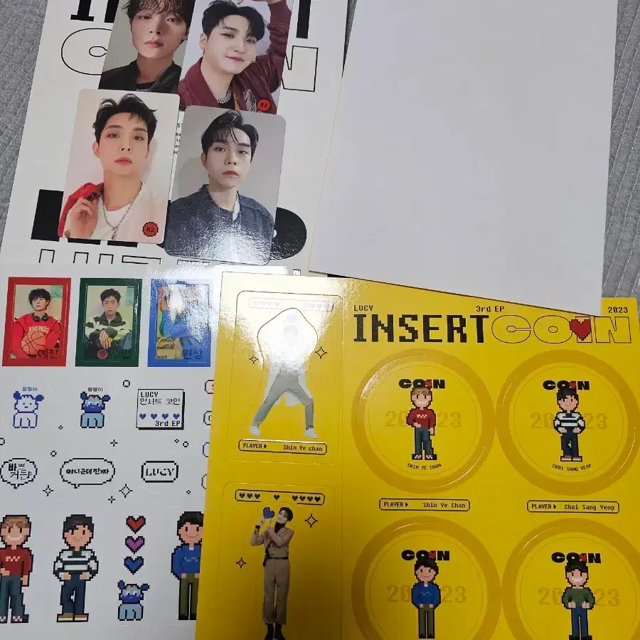 LUCY | 루시 Lucy Insert Coin full set (including poca) for 0.6 on Bunjang  Global Site.