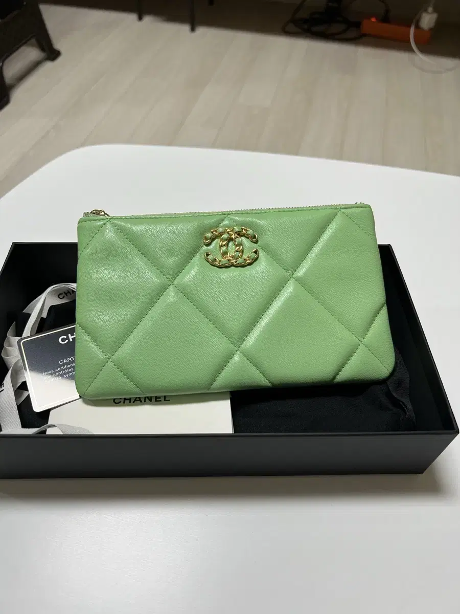 Chanel 19 Mini Clutch