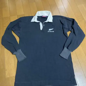 80s Canterbury 캔터베리 올블랙스 라거 셔츠