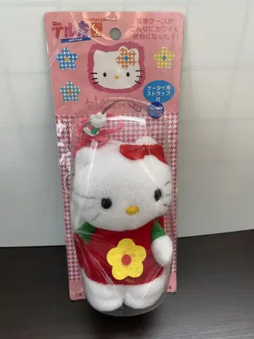 텔토모 헬로키티 키티 레트로 스트랩 산리오 Sanrio