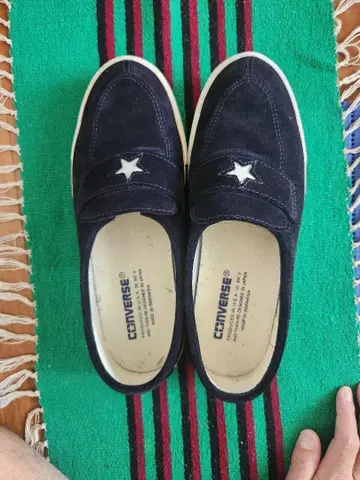 CONVERSE ONE STAR 네이비 로퍼