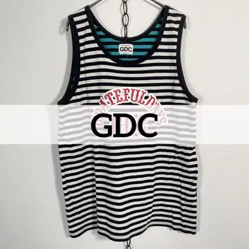 00s GDC GRATEFULDAYS 보더 탱크탑 그런지 L