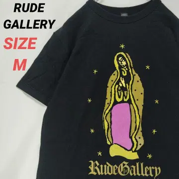 RUDE GALLERY 루드 갤러리 프린트 티셔츠 마리아 남성용 M