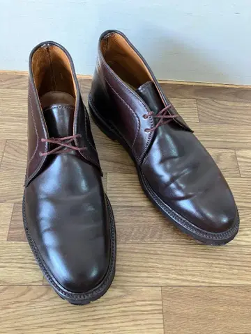 ALDEN 알든 1339Y 버건디 코도반 처카 부츠 8D