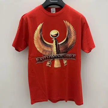 Earth, Wind & Fire 재팬 투어 티셔츠 S 사이즈 레드