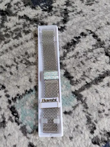 Bambi 메쉬 메탈 벨트 20mm 미사용 새상품