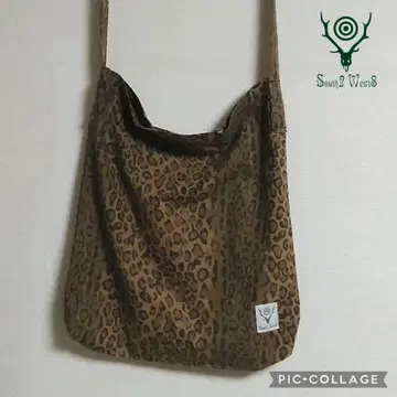 south2west8 숄더백 레오파드 네펜데스