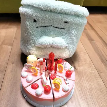 스미코구라시 케이크 몰드 완구와 스미코구라시 토카게 백 세트
