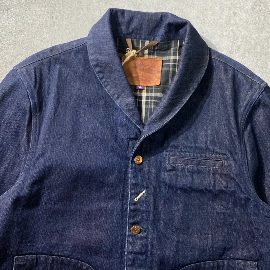 XL] PRPS 셀비지 라이트 워시드 데님자켓 데드스탁
