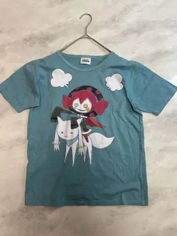 마도마기 MADO GATARI 캐릭터 티셔츠 M 베베 큐베