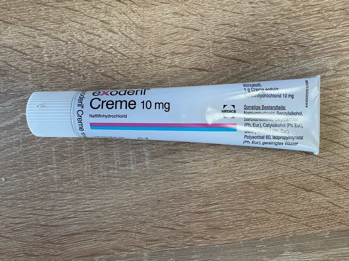 German Exoderil Athlete's Foot Cream 50g