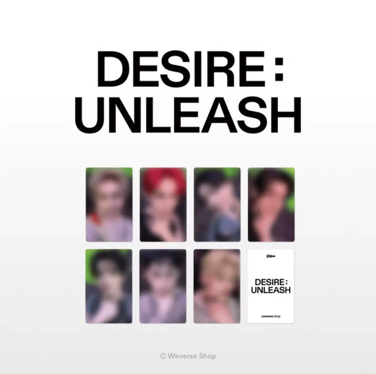 제이크) 엔하이픈 desire 유튜브 특전 분철