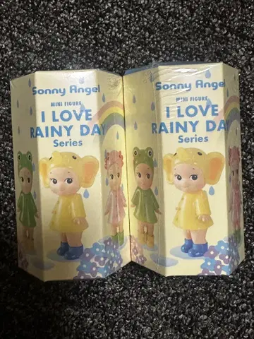 Sonny Angel I LOVE RAINY DAY 2개 세트
