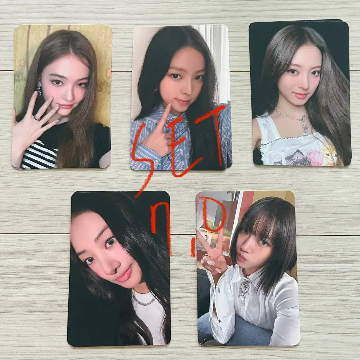 MEOVV Everline 1st Offline Fansign Application Pre-order Benefit Photocard Set wts