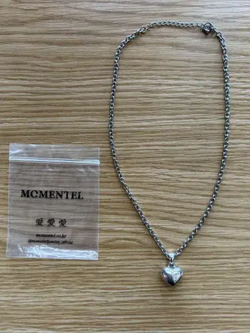momentel jewelry 사랑 목걸이 모멘탈 주얼리 s925