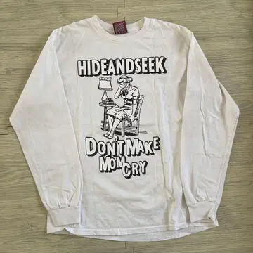 HIDEANDSEEK 긴팔 티셔츠