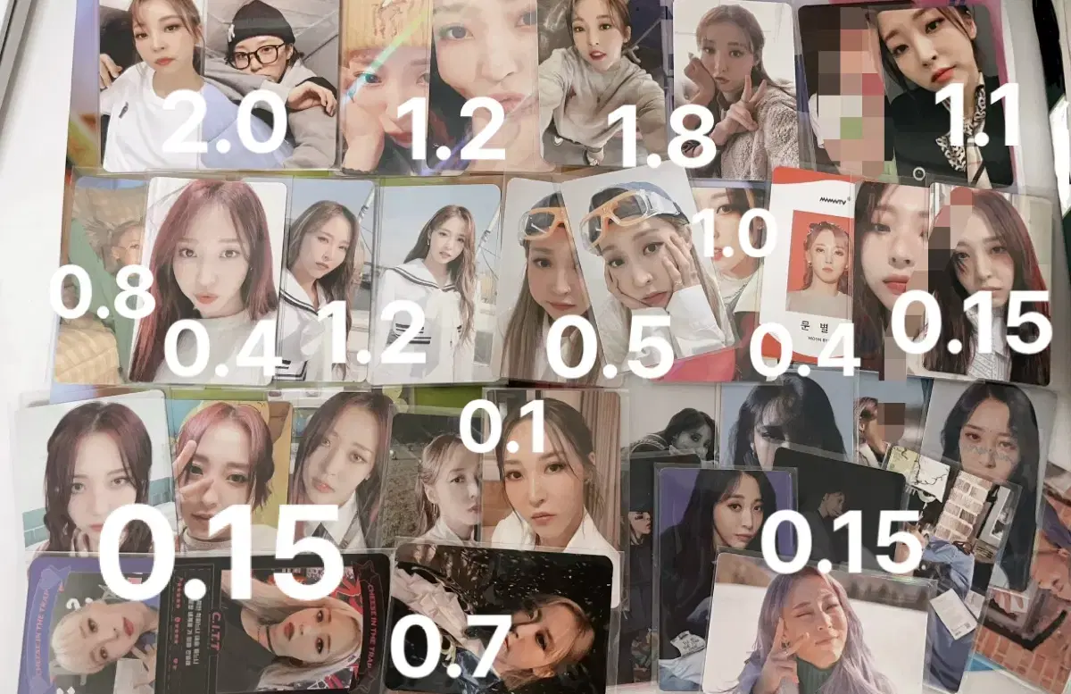 마마무 문별 포카 문별포카