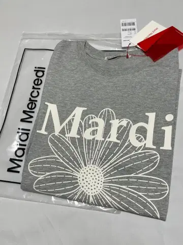 마르디메크르디 Mardi Mercredi 플라워 마르디 티셔츠