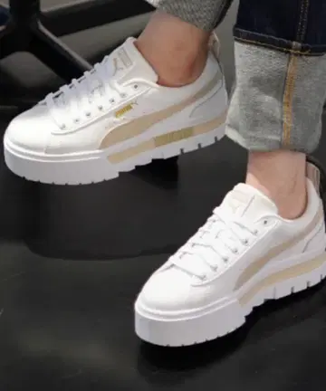 직영점 한정품 PUMA 메이즈 가죽 24cm 381983-02