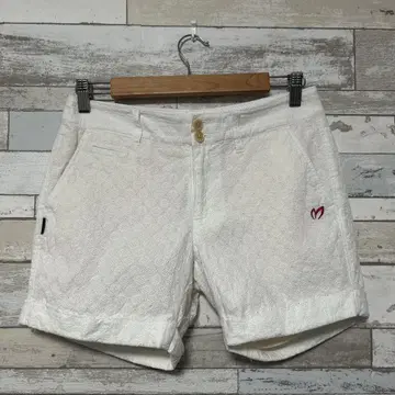 마스터바니 화이트 숏팬츠