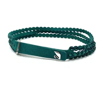 SWAROVSKI 스와로브스키 초커 목걸이 뱅글 그린