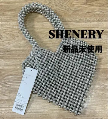 SHENERY 시너리 하트형 비즈 백 백