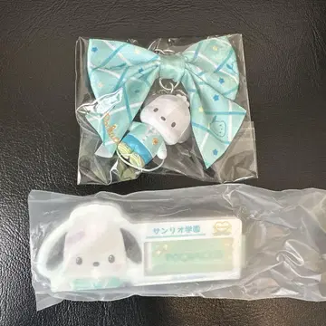 포차코 산리오 캐릭터 시크릿 스트랩 배지 키라메키 학원