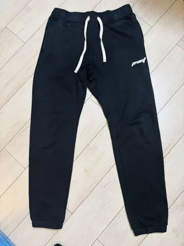 pvot 블랙 조거 팬츠 L