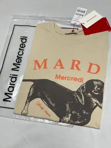 마르디메크르디 Mardi Mercredi DDANJI 티셔츠