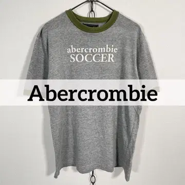 90년대 빈티지 Abercrombie SOCCER 링거 티셔츠 L