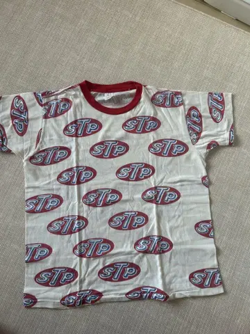80s STP 로고 티셔츠 올 패턴