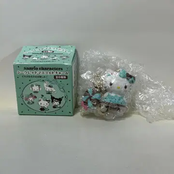 산리오 시크릿 마스코트 참 초코 민트 키티