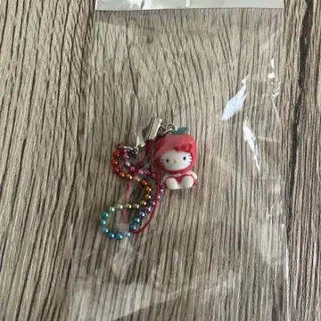 지역 키티 신슈 한정판 사과 헬로키티 레인보우 스트랩