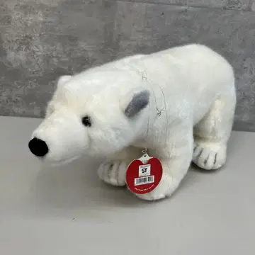 우에노 동물원 북극곰 봉제 인형 쿠션 동물 애니멀