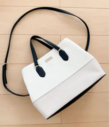 Kate Spade 토트백 화이트/베이지