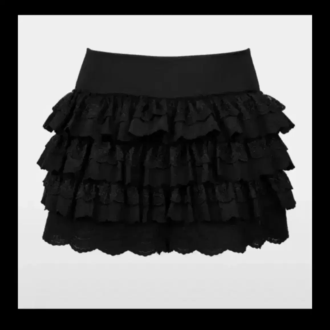 Roughneck LONG CANCAN SKIRT BLACK on Bunjang Global Site.