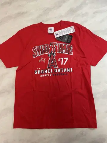 오타니 쇼헤이 쇼타임 티셔츠 SHOHEI OHTANI L 엔젤스