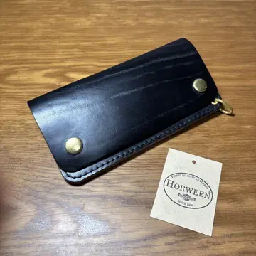 트래커 지갑 HORWEEN 사 크롬 엑셀 롱 2층 타입 차심