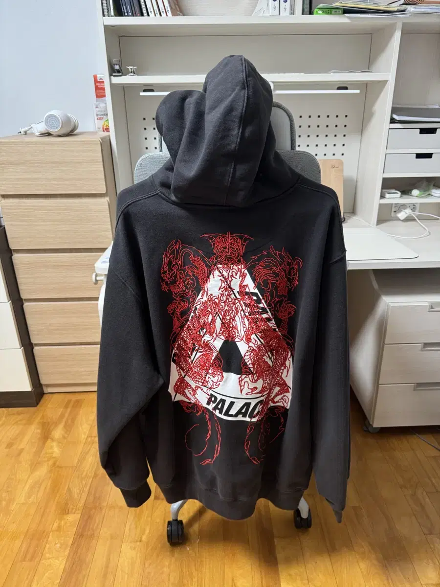 XXL / Palace Tri Dragon Hood Black - 24SS