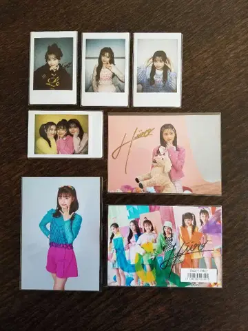 lucky2 후카사와 히사키 친필 사인 폴라로이드 사진