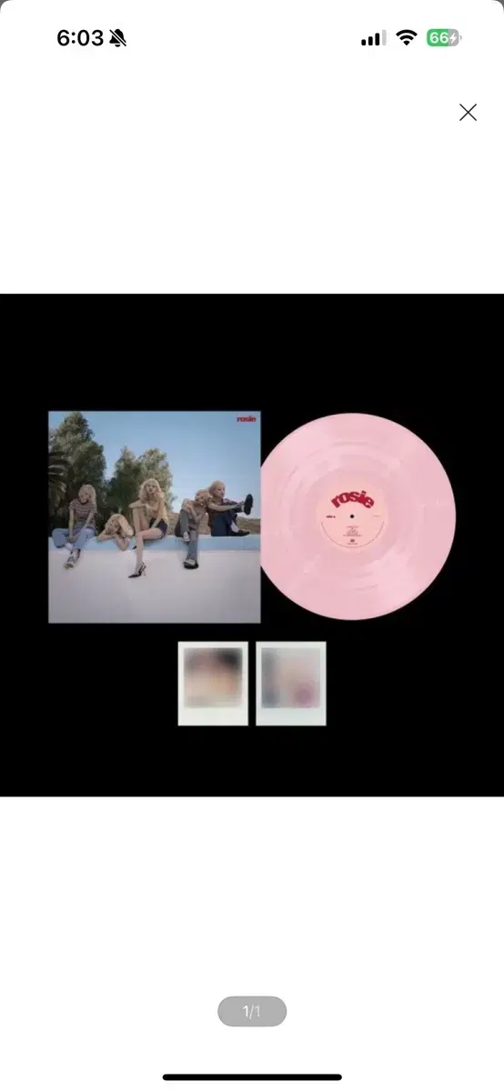 LP) rose(ROSE) - rosie (band cover) (pink ver.
