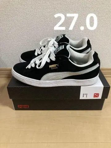 BEAMS PUMA 별주 SUEDE MIJ 블랙