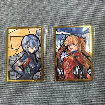 에반게리온 홍콩 한정판 EVANGELION 베테텐진 색지 아스카 레이