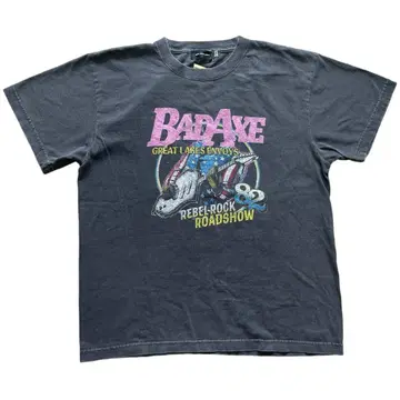 티셔츠 GOOD ROCK SPEED BADAXE M 택 포함