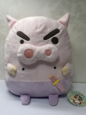 크레용 신짱(짱구는 못말려(크레용 신짱)) 부리부리자에몬 봉제 인형