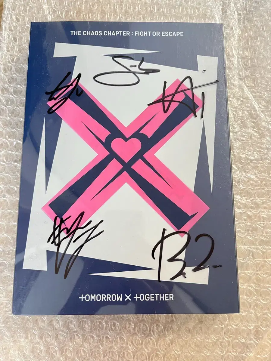 txt Tomorrow X Together txt Autographed Album
