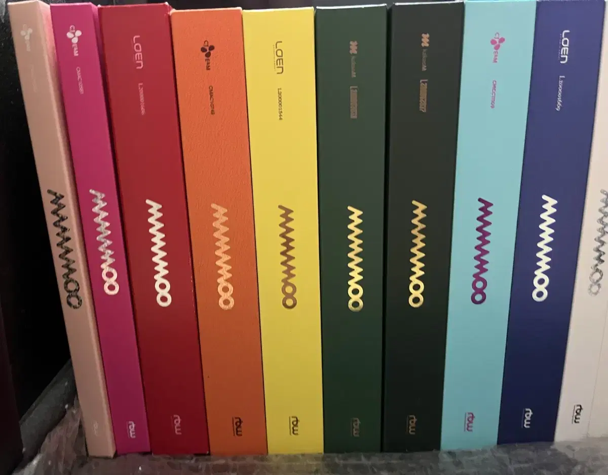 마마무 앨범,굿즈