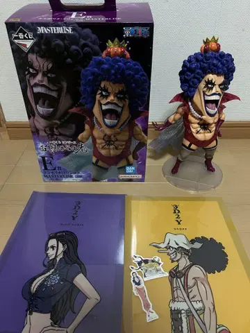 원피스 엠포리오 이반코프 피규어 이치방쿠지 클리어 파일 덤